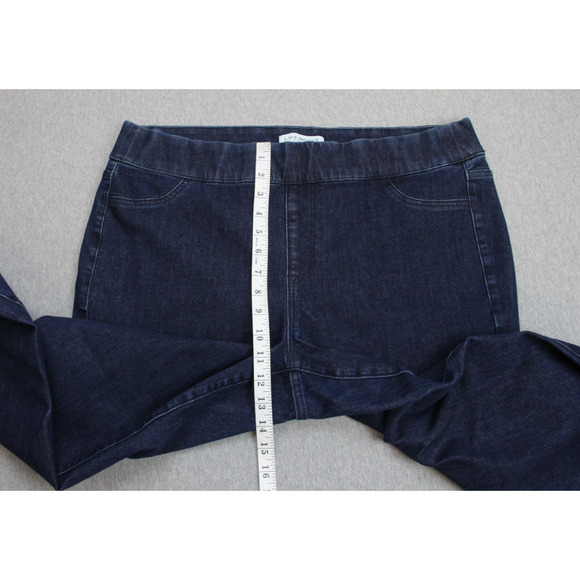 Lane Bryant Jeans Womens Size 18 Blue Denim Pull On Skinny Leg High Rise Stretch - Picture 5 of 6